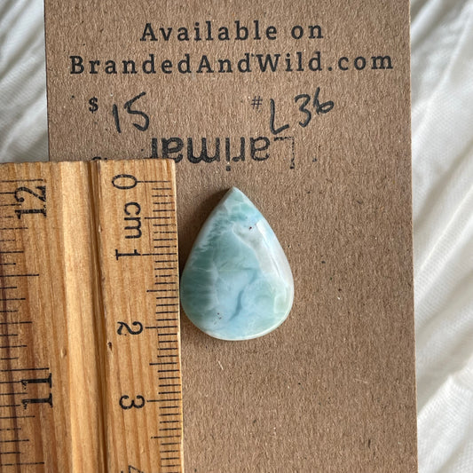 Larimar Cabochon - L36
