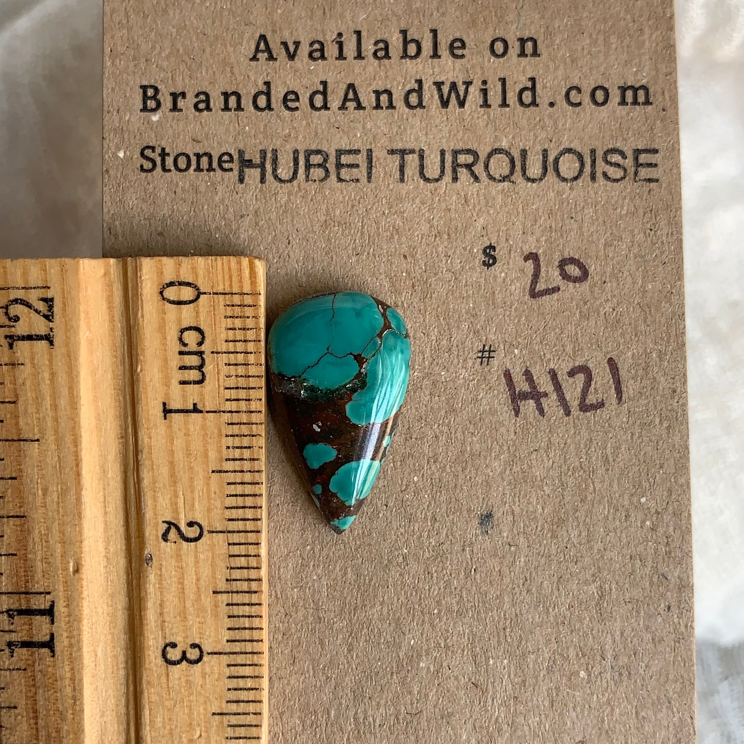 Hubei Turquoise Cabochon - H121