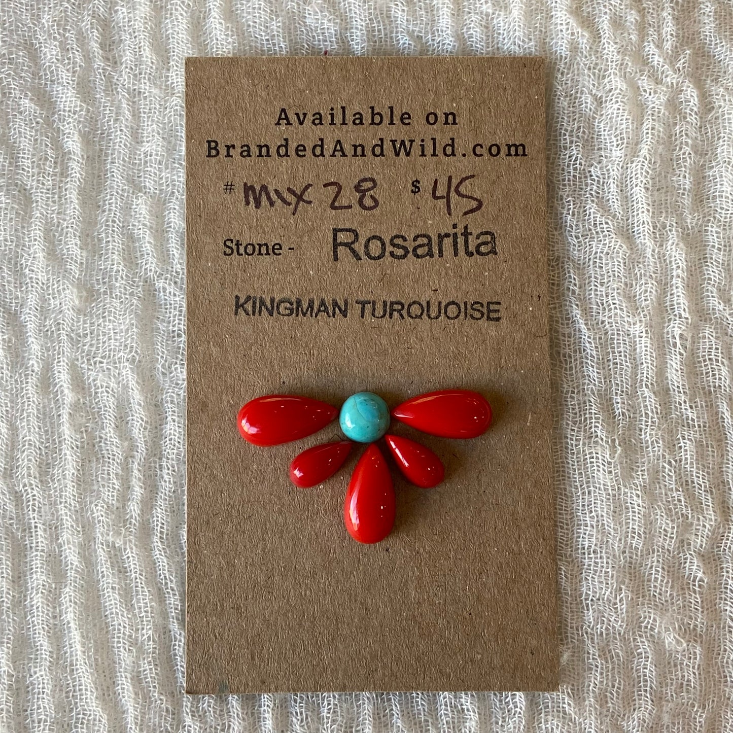 Rosarita / Kingman Cabochon - MIX28