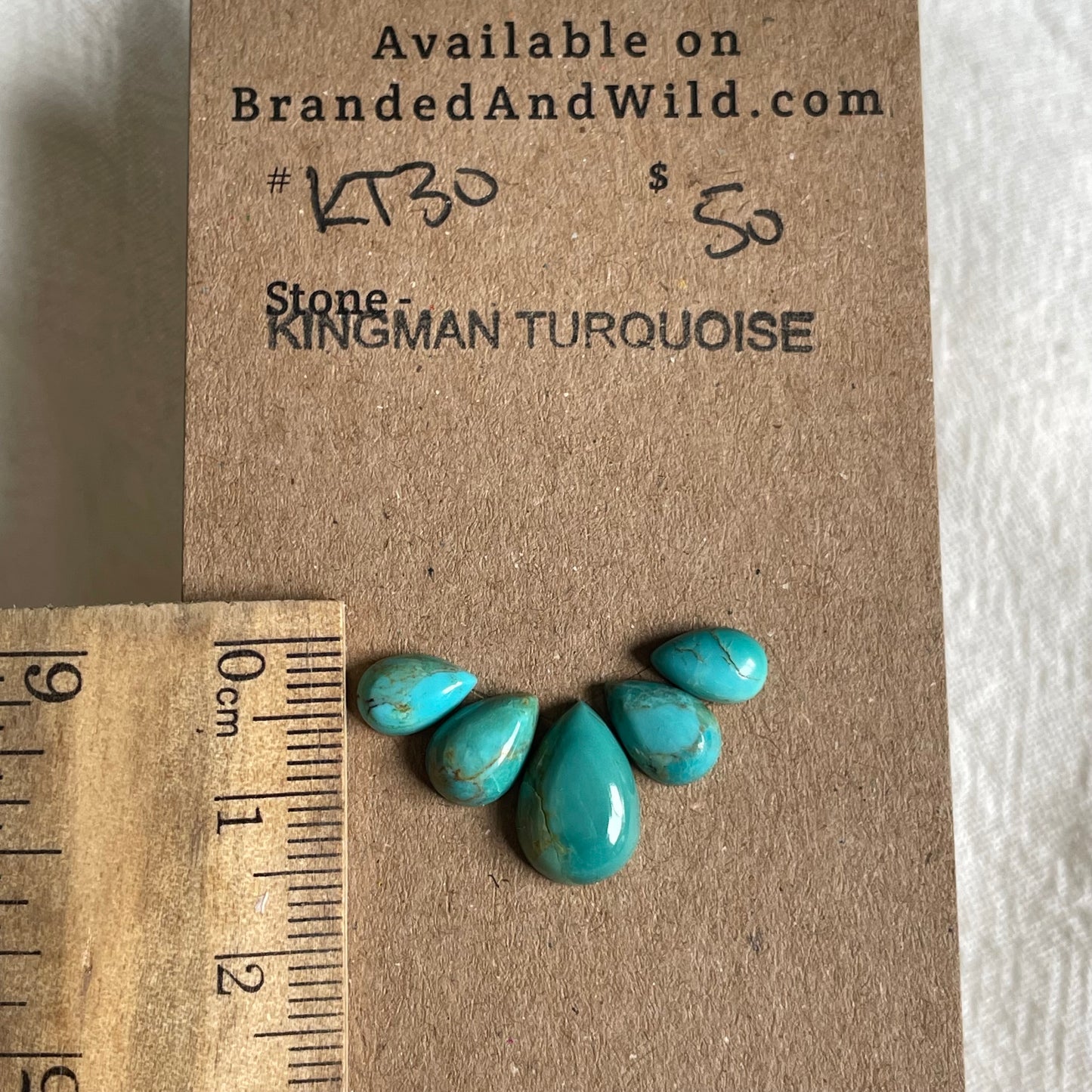 Kingman Turquoise Cabochon - KT30