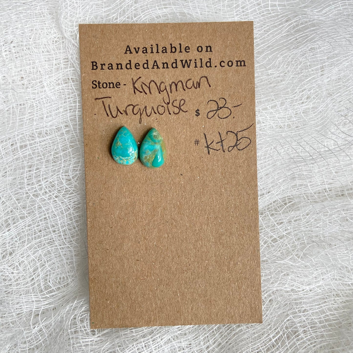 Kingman Turquoise (composite) Cabochon - KT25