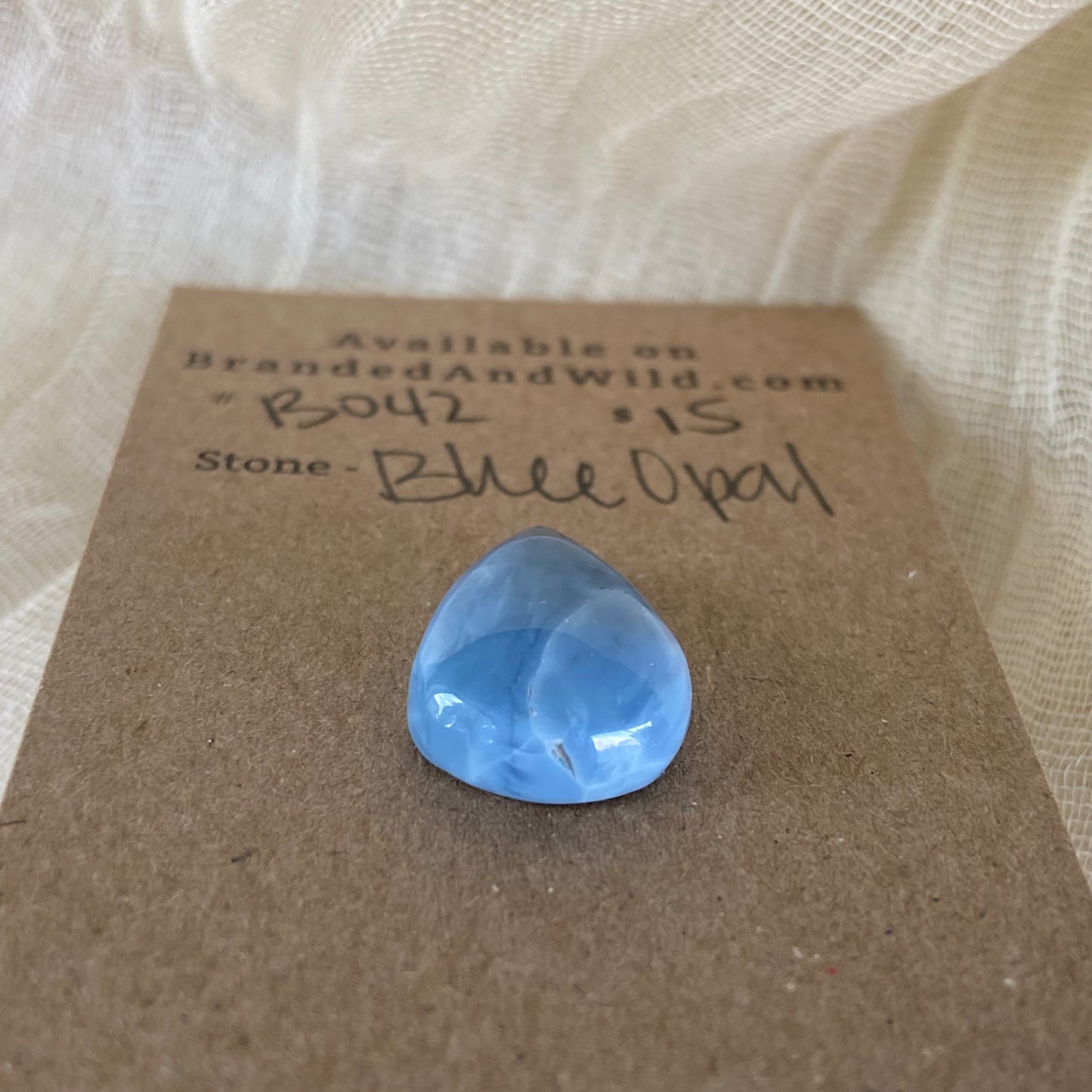 Blue Opal Cabochon - B042