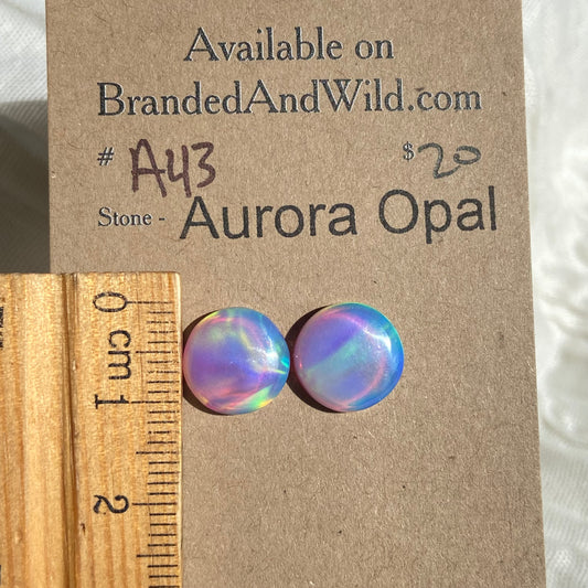 Aurora Opal Cabochon - A43 5AC5E375-C755-4FE1-BBD6-0C4C6993CFDC Brandedandwild.com