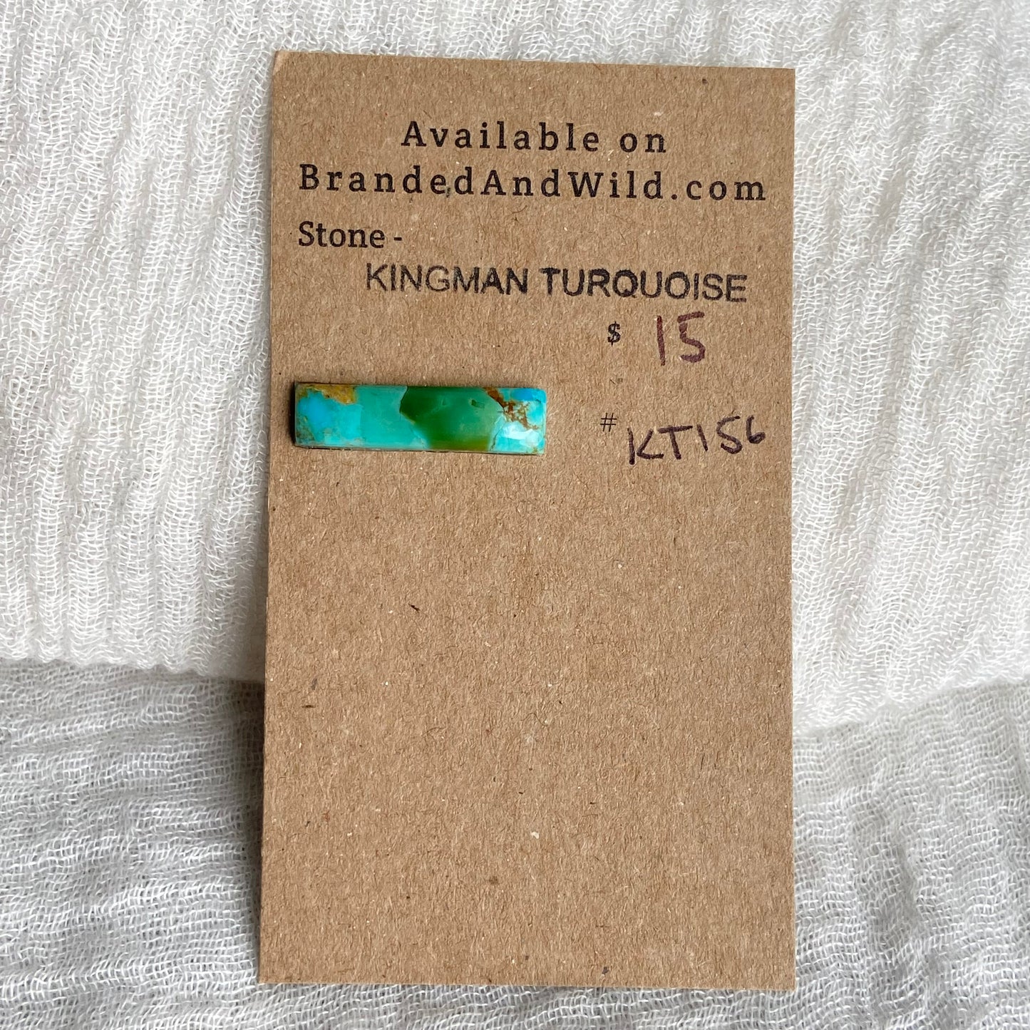 Kingman Turquoise (composite) Cabochon - KT157