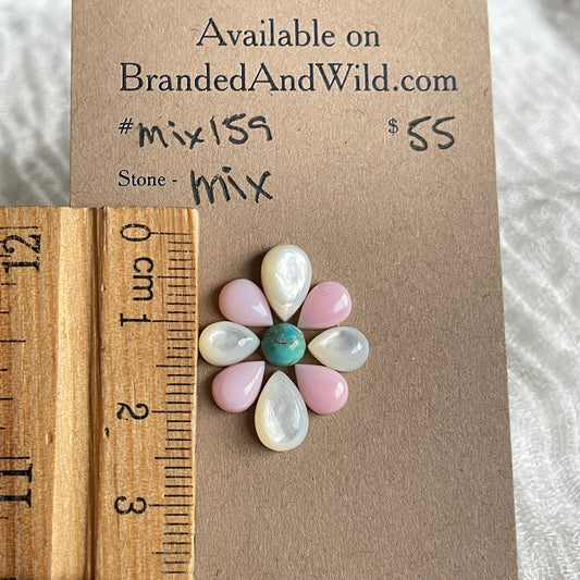 Pink Conch Mix Cabochon - MIX159 5AFC3662-3E46-41E9-9D40-C6AE67FAF092 Brandedandwild.com