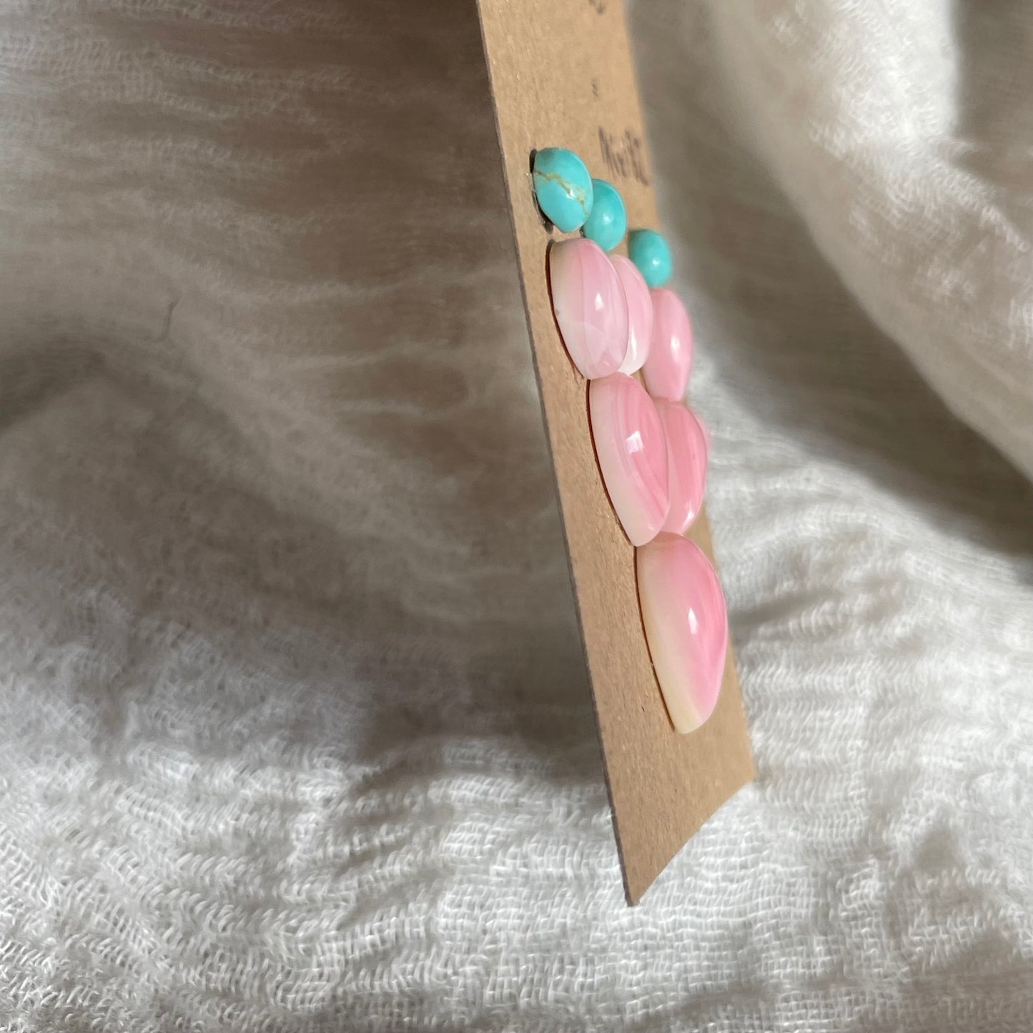 Kingman / Pink Conch Cabochon - Mix182 5B3349E3-E2E2-4F10-9B05-977C9F014993 Brandedandwild.com