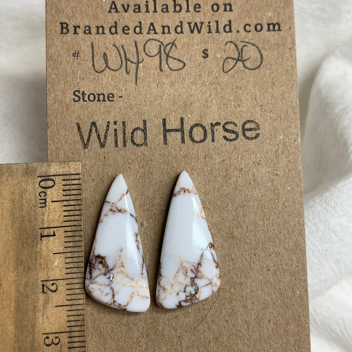 Wild Horse Cabochon - WH98 5B38D3D0-5C1C-46C2-AE70-A9313D8380FE Brandedandwild.com