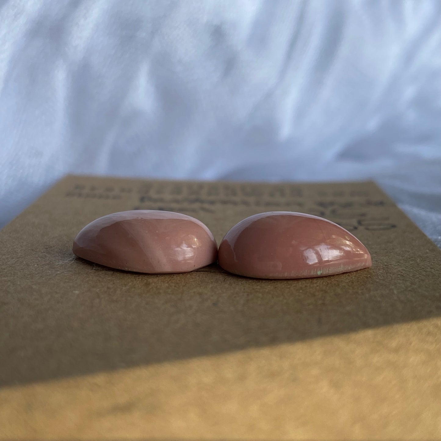 Australian Pink Opal Cabochon - APO5 5B3E5DC1-27C1-44D6-B829-57322A35ECFF Brandedandwild.com