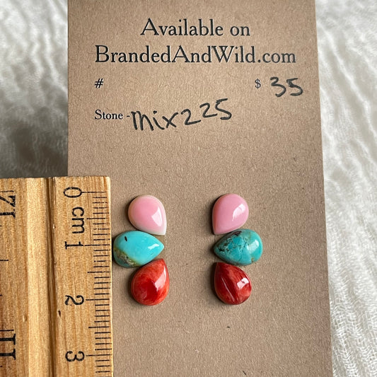 Oyster Shell Mix Cabochon - MIX225 5B586C80-7342-4DC3-A4F8-2BBA3AE615C5 Brandedandwild.com