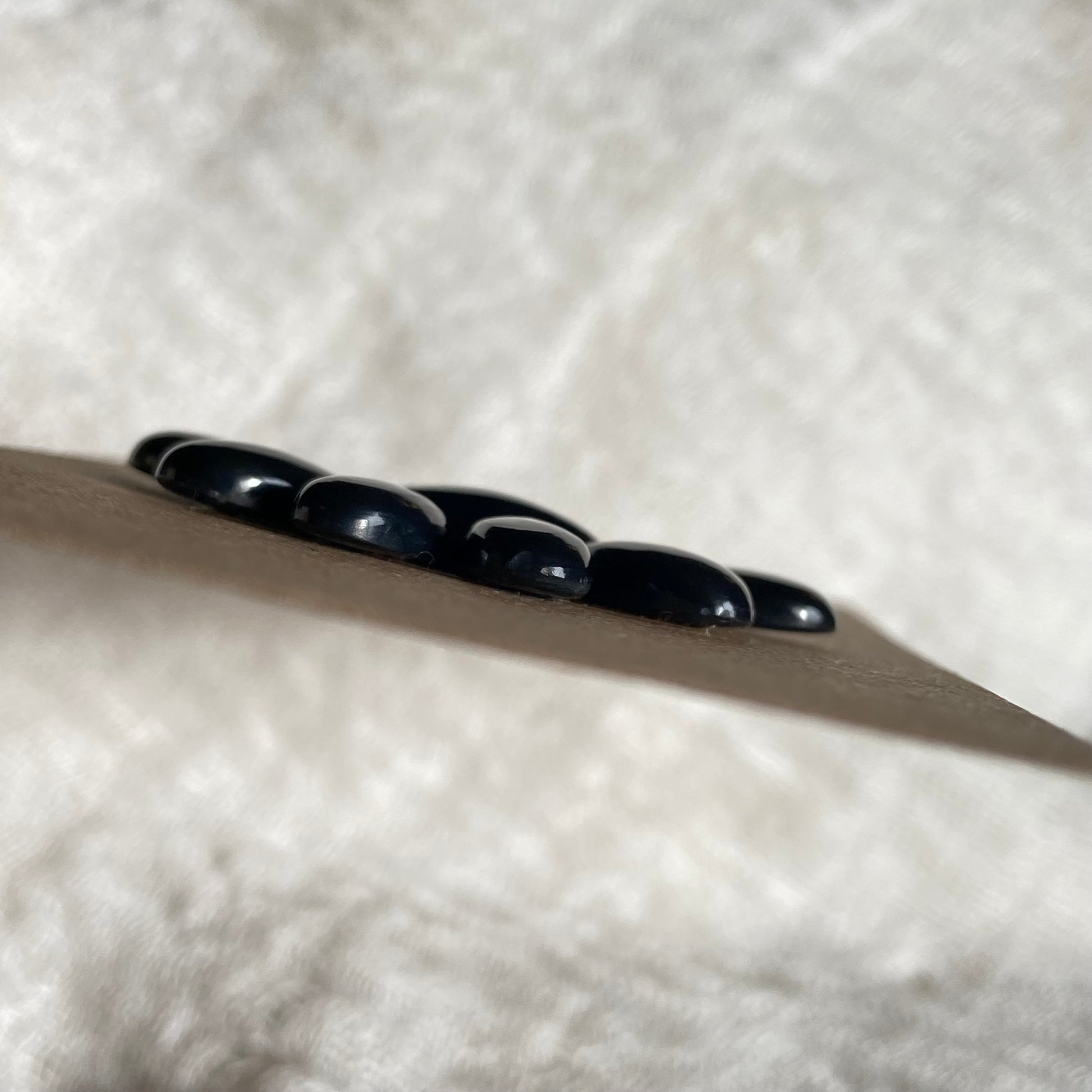 Black Onyx - Cabochon - BO9 5B6F999D-9183-46B6-966D-92CE500F0055 Brandedandwild.com