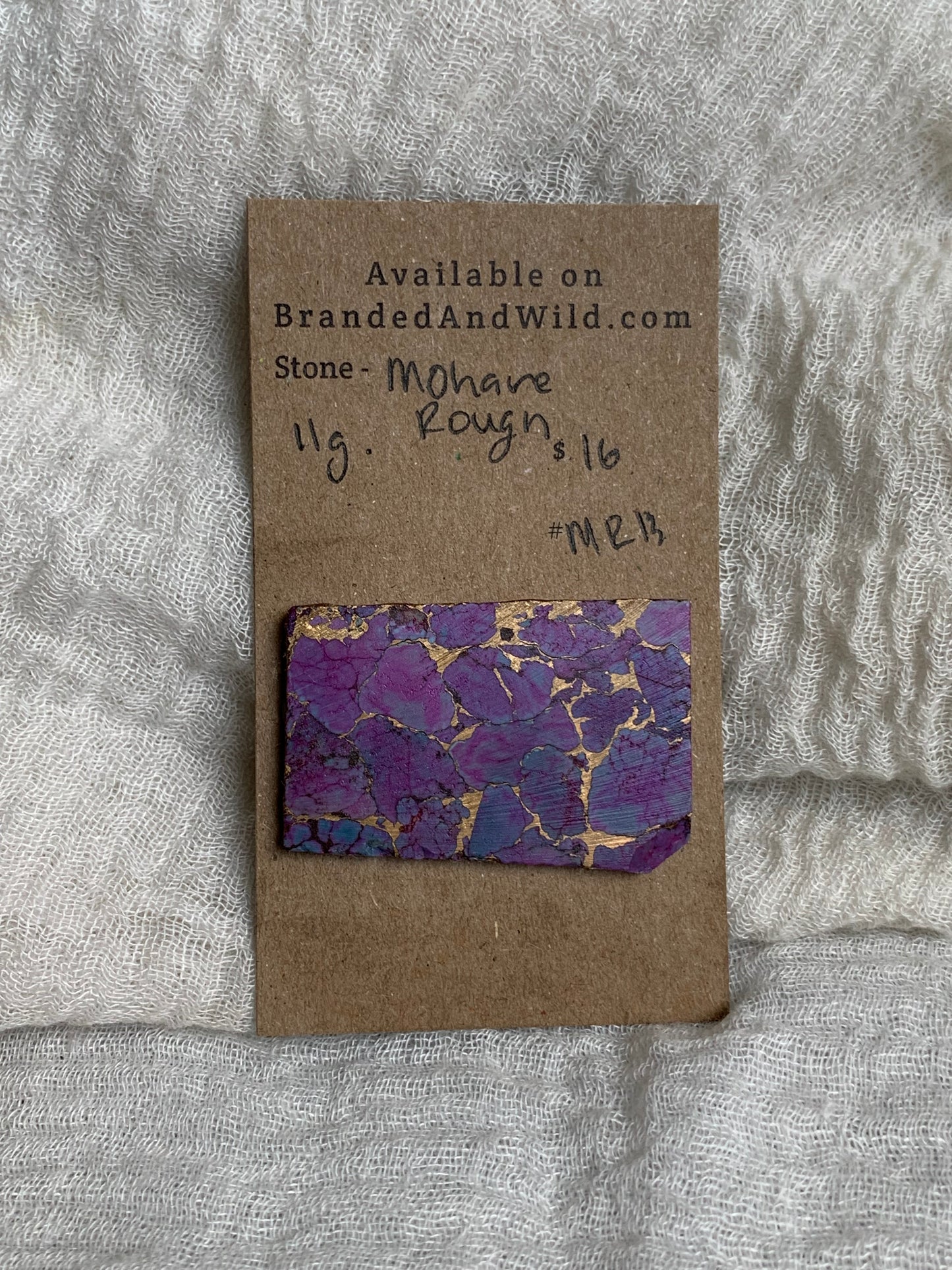 Mohave rough Cabochon - MR13