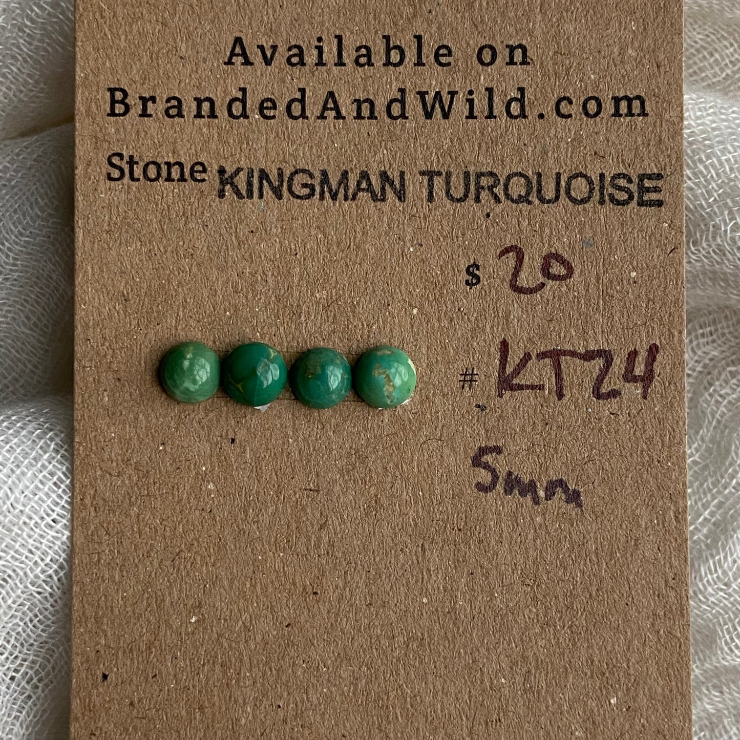 Kingman Turquoise Cabochon - KT24