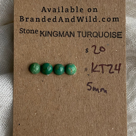 Kingman Turquoise Cabochon - KT24