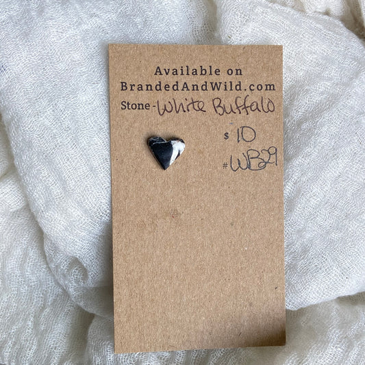 White Buffalo Cabochon - WB29