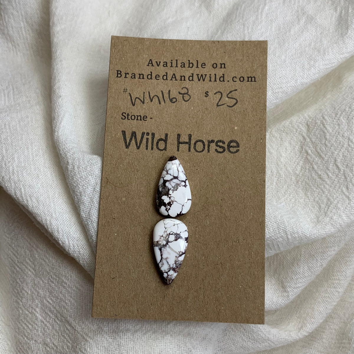 Wild Horse Cabochon - WH168 5BDC2AA1-FE10-42C3-A98C-CD99235A87FB Brandedandwild.com