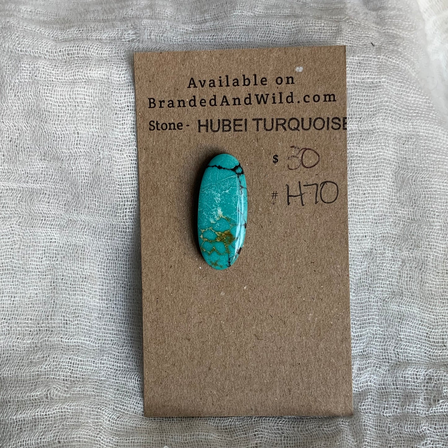 Hubei Turquoise Cabochon - H70