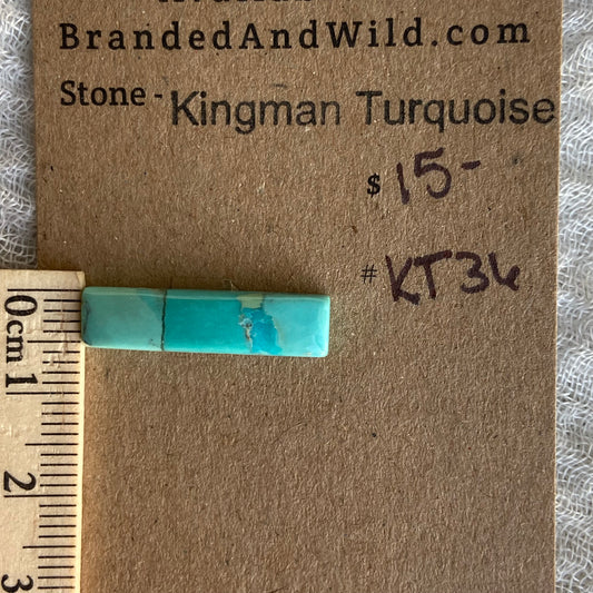 Kingman Turquoise Cabochon - KT36