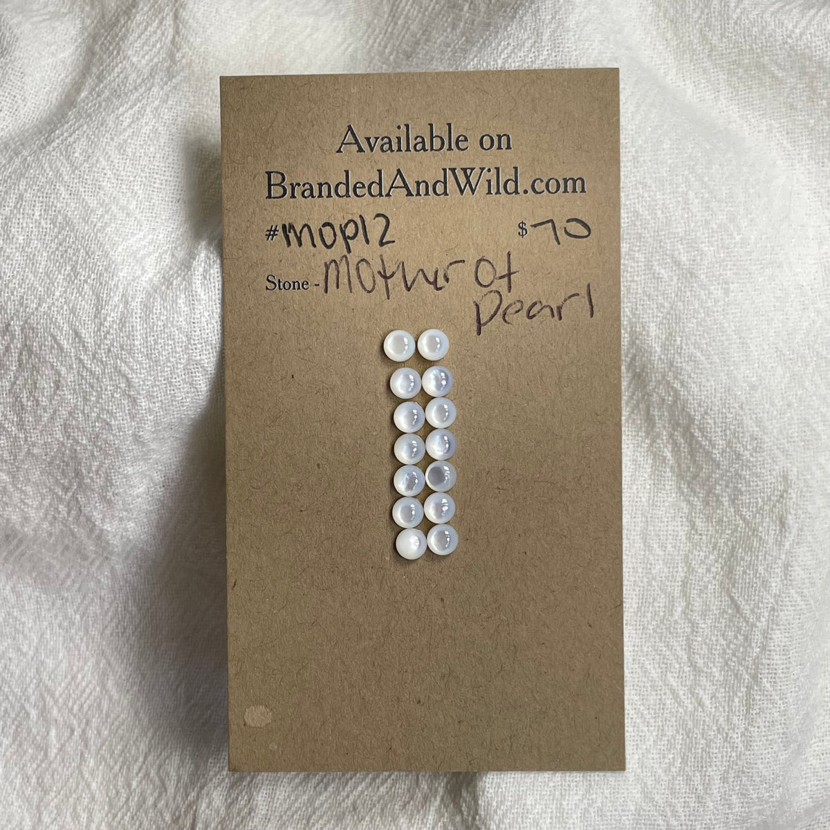 Mother of pearl cabochon - MP12