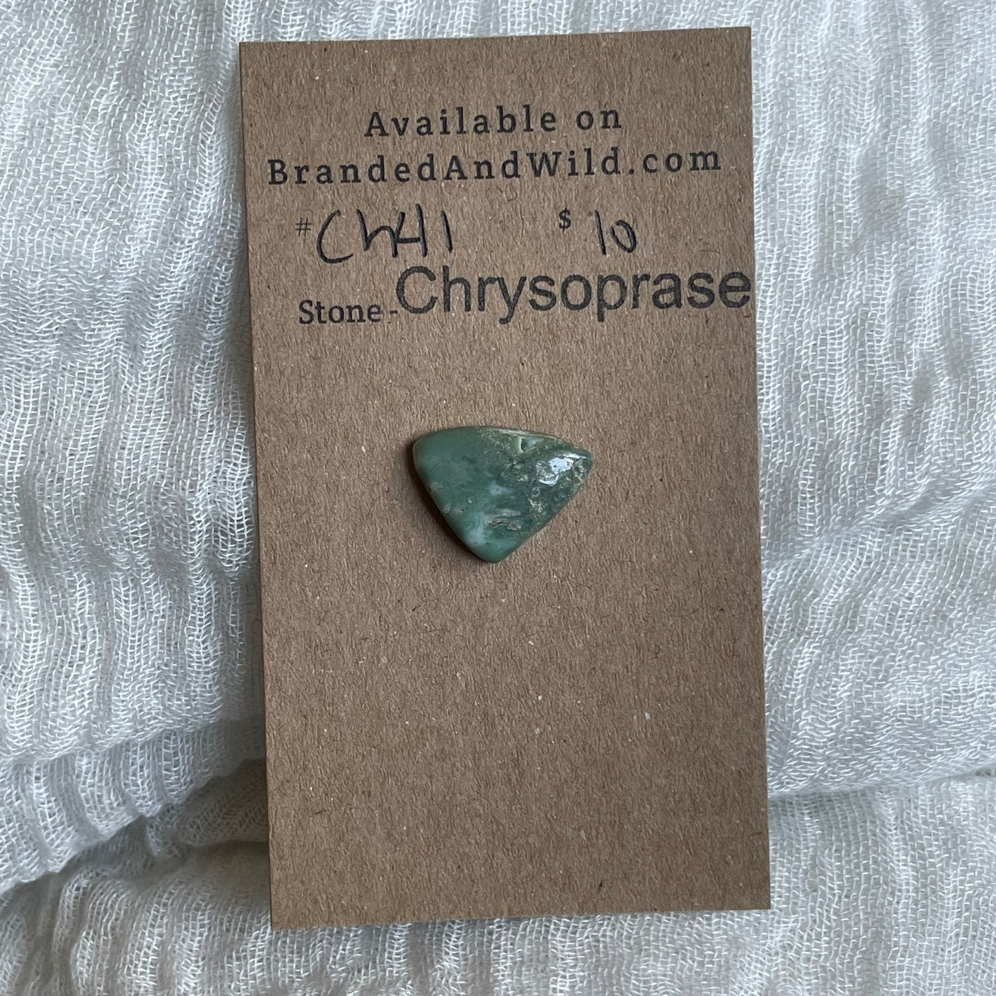 Chrysoprase Cabochon - Ch41