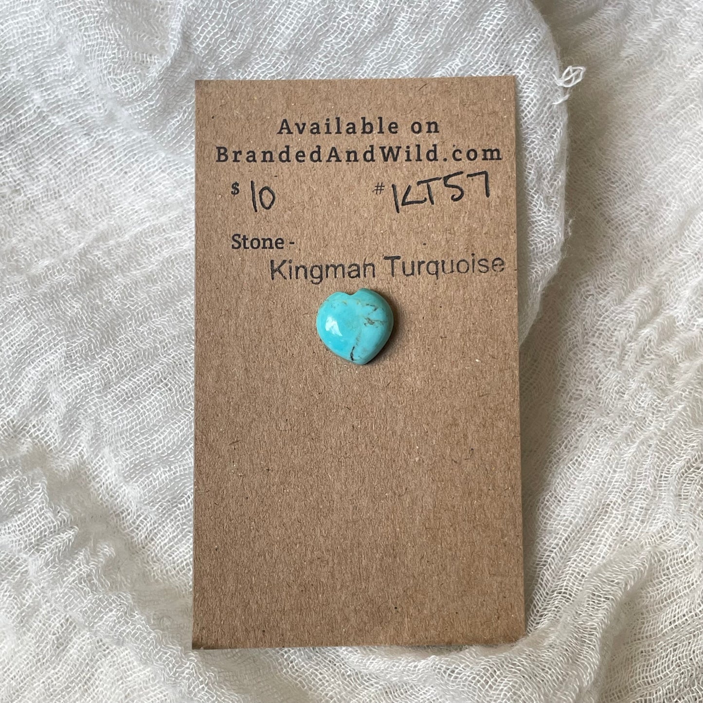 Kingman Turquoise Cabochon - KT57 5C67485D-5175-448F-8150-25C3EA41B169 Brandedandwild.com