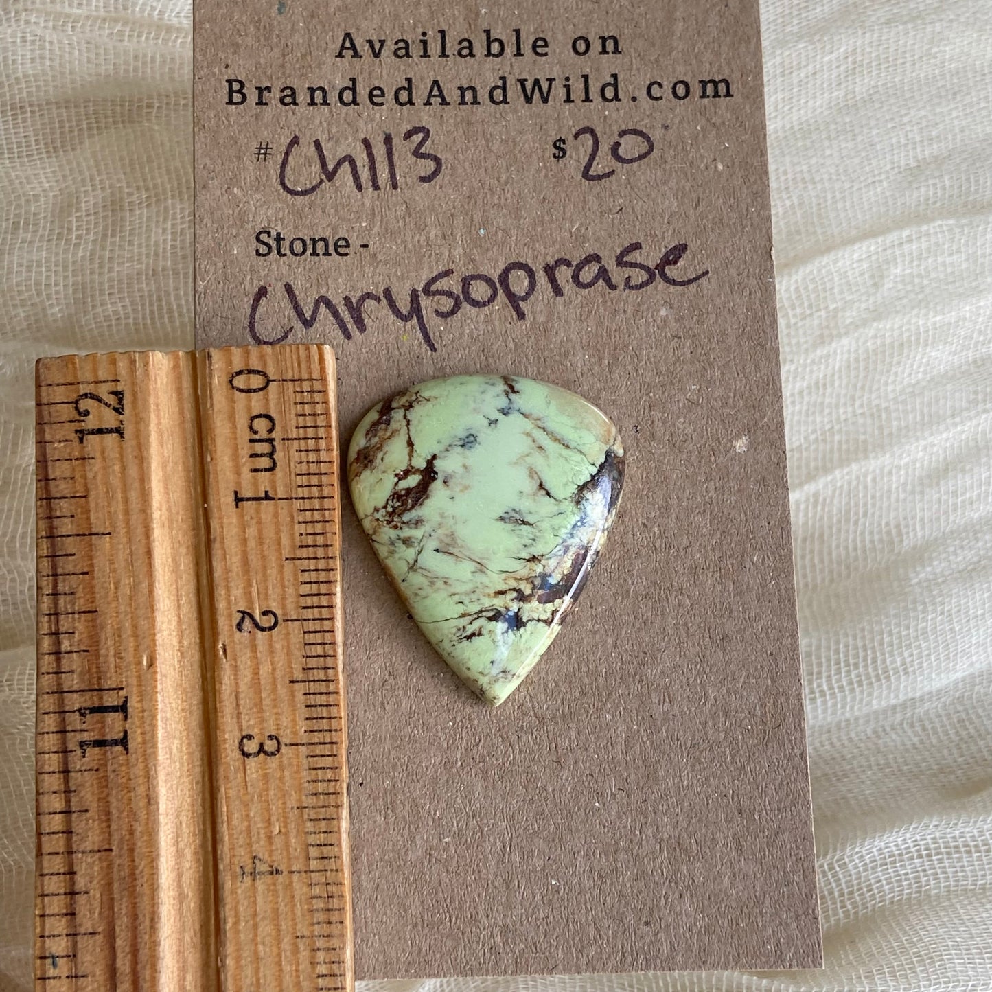 Chrysoprase Cabochon - Ch113