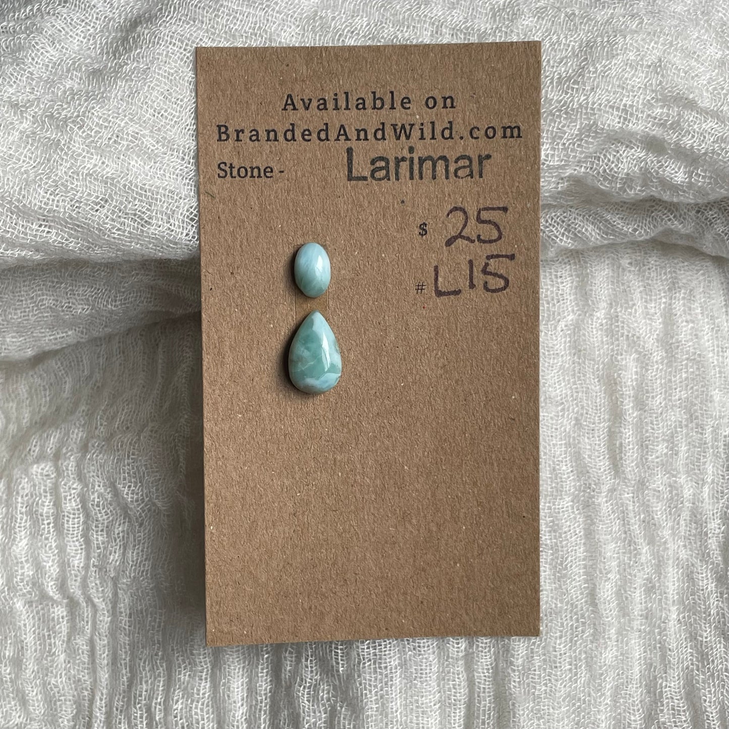 Larimar Cabochon - L15