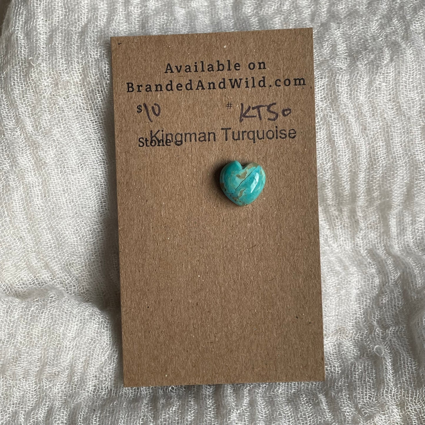 Kingman Turquoise Cabochon - KT50 5C933ACF-C2A1-448E-BB60-7E9C4FDBCFD5 Brandedandwild.com