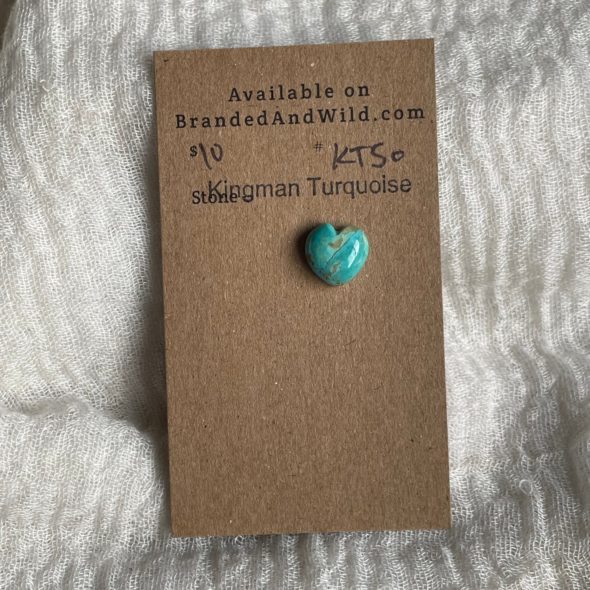 Kingman Turquoise Cabochon - KT50 5C933ACF-C2A1-448E-BB60-7E9C4FDBCFD5 Brandedandwild.com