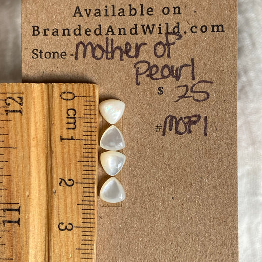 Mother of Pearl Cabochon - MOP1