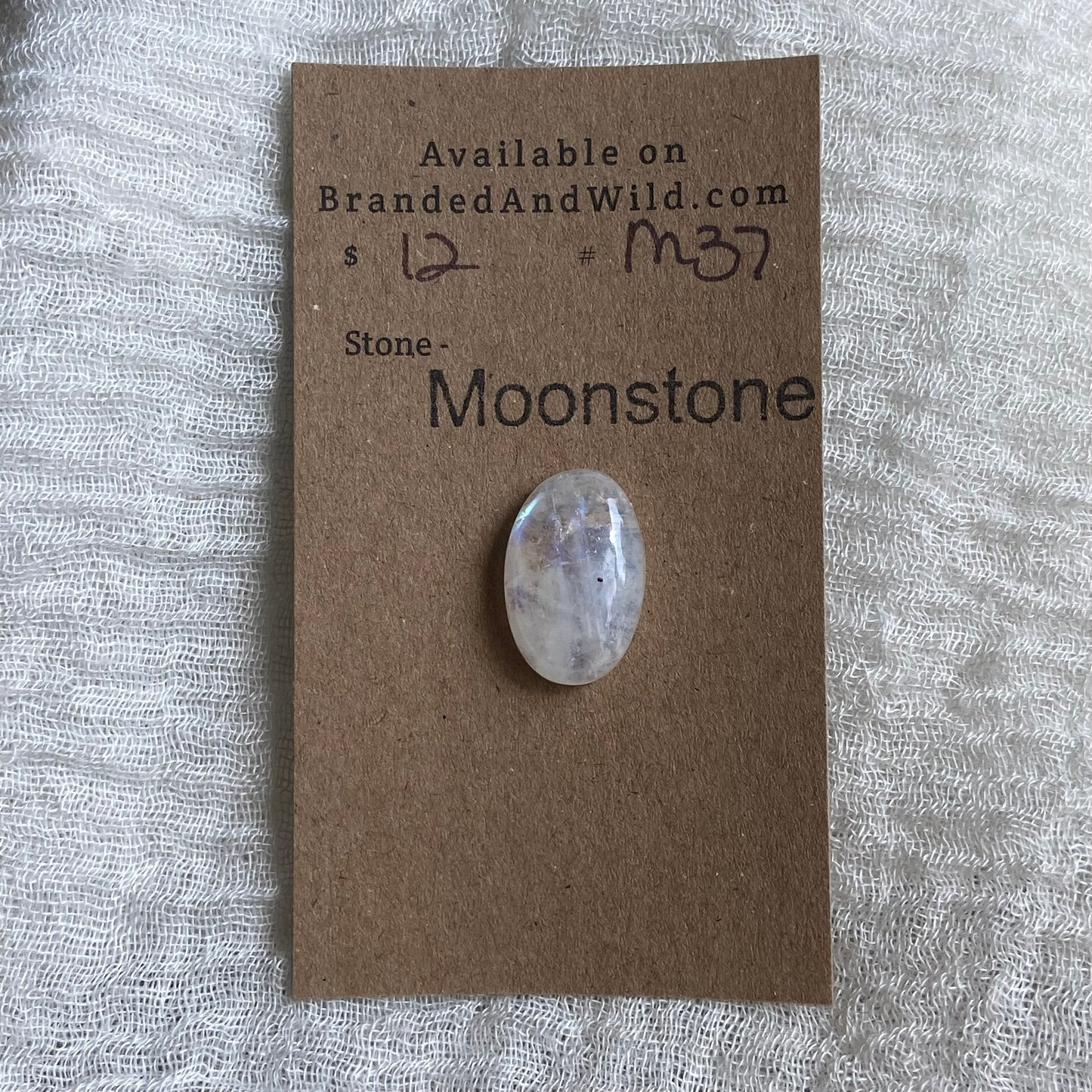 Moonstone Cabochon - M37