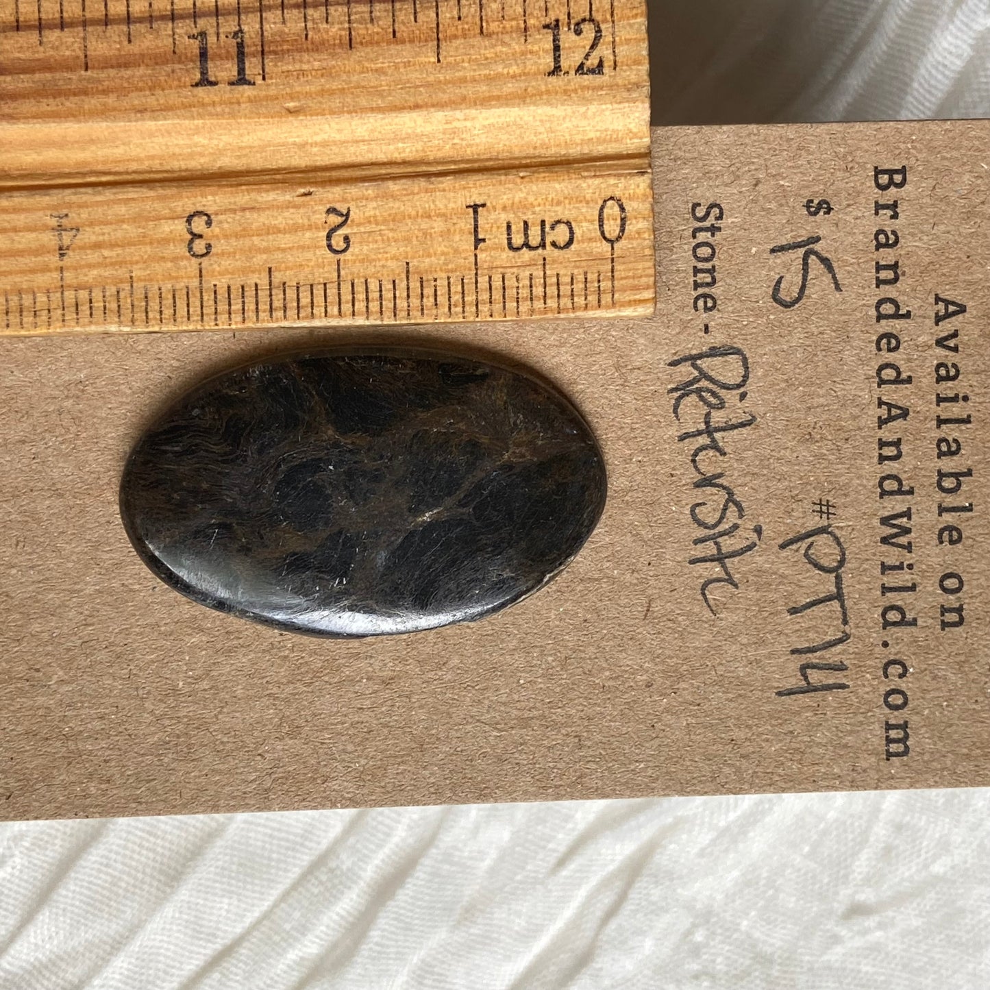 Pietersite Cabochon - PT14 5CE84F24-0BBB-4242-97A4-9D054BC5E943 Brandedandwild.com