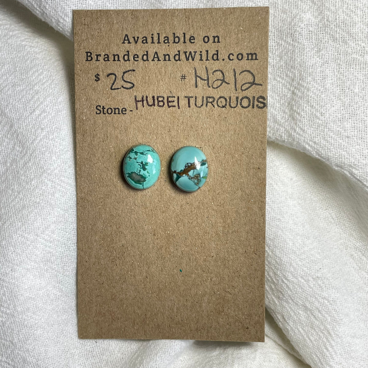 Hubei Turquoise Cabochon - H212 5CF4DE15-7F22-42EE-9932-B522FF69FDFA Brandedandwild.com