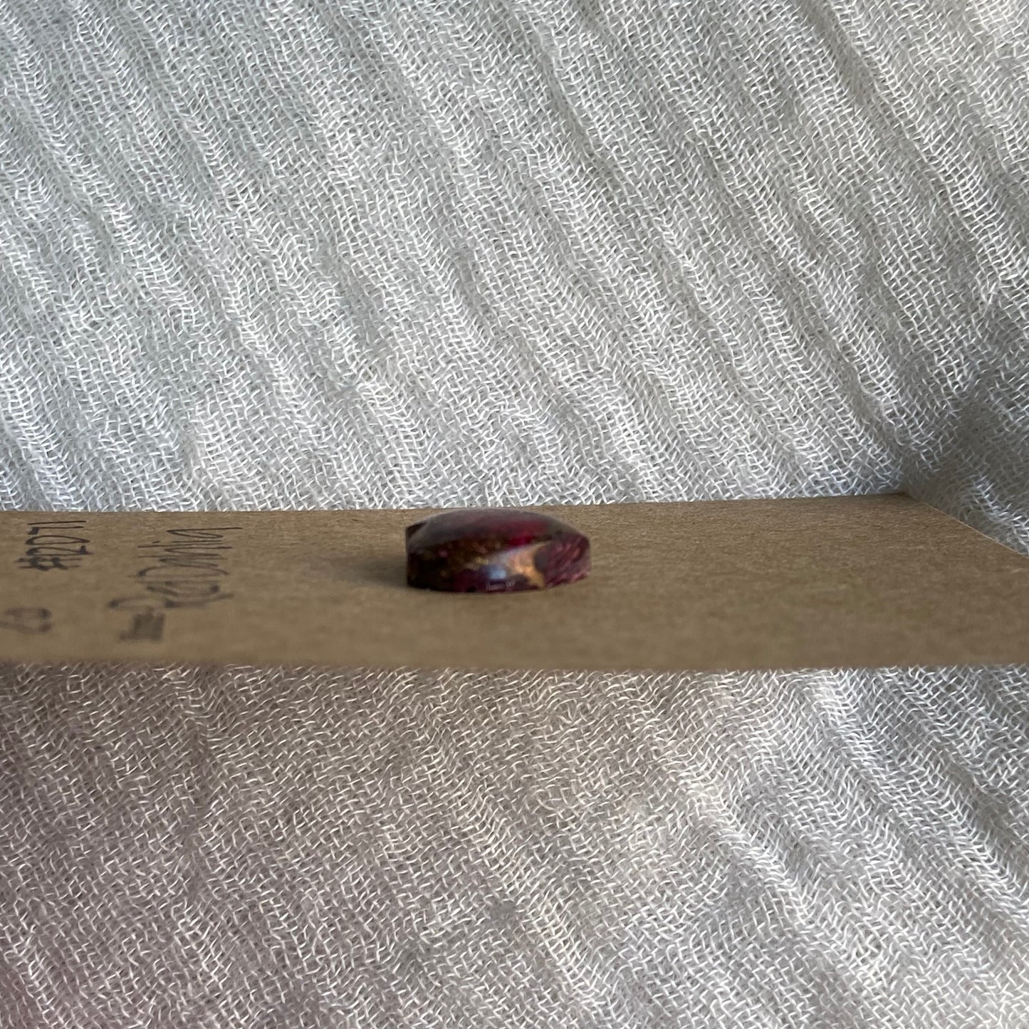 Red Dahlia Cabochon - RD71