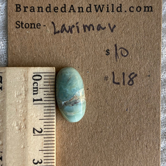 Larimar Cabochon - L18