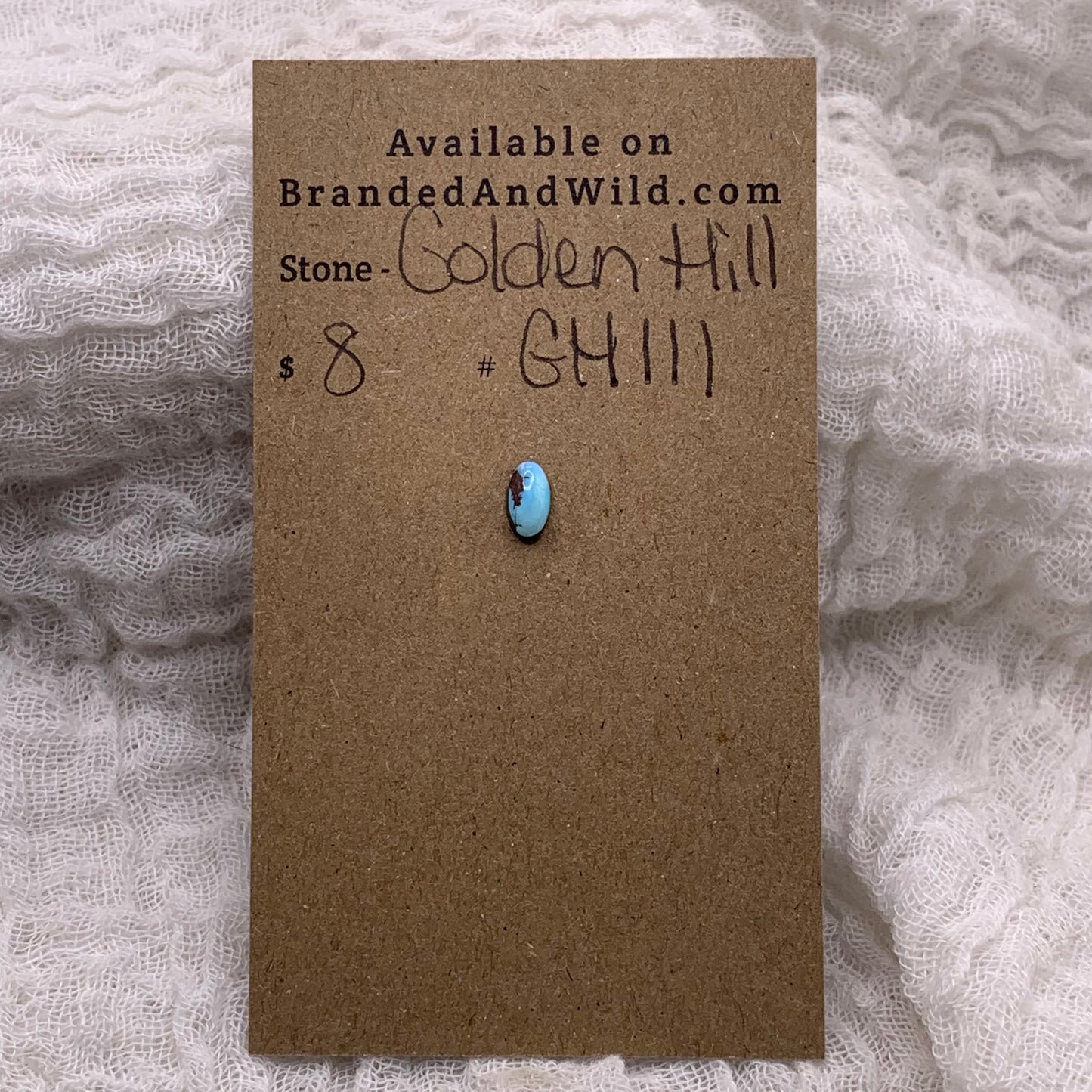 Golden Hill Turquoise Cabochon - GH111