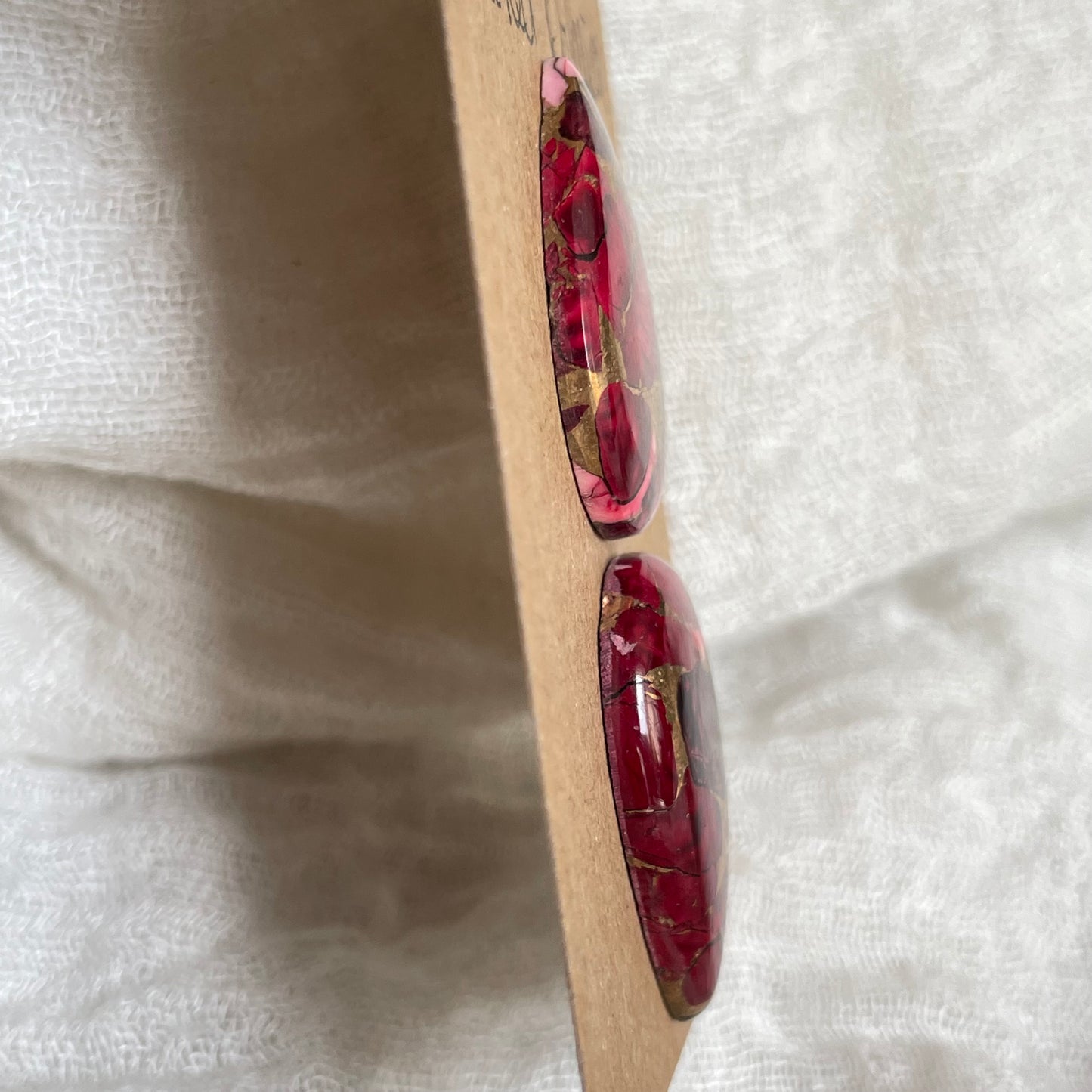 Red Dahlia Cabochon - RD29 5D7BD5D6-F8C2-4968-9379-6CC0696786EE Brandedandwild.com