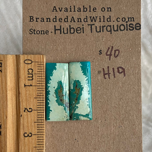 Hubei Turquoise Cabochon - H19