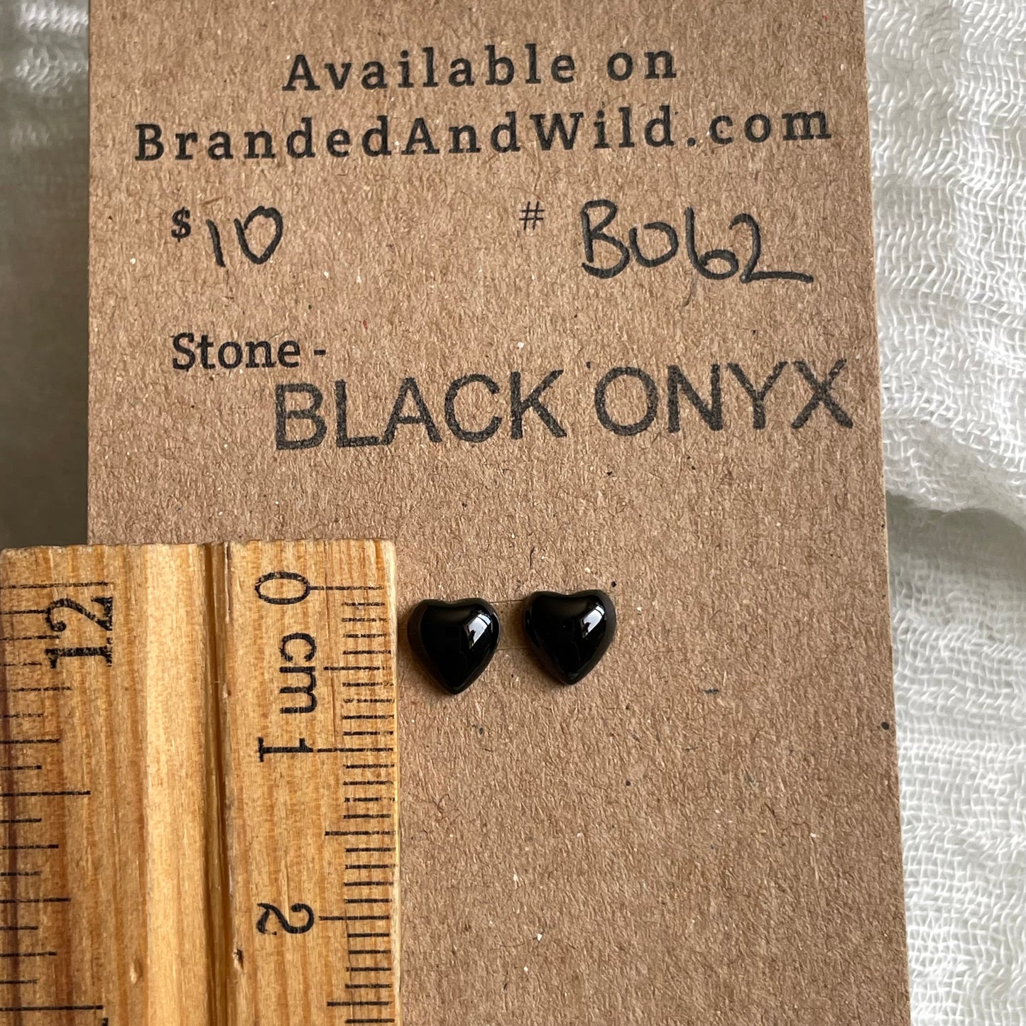 Black Onyx - Cabochon - BO62