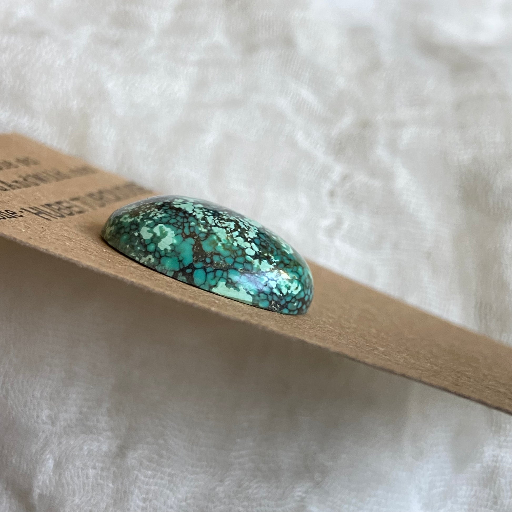 Hubei Turquoise Cabochon - H93 5DC7DDDF-3A21-4104-B4CC-652F3900D68E Brandedandwild.com