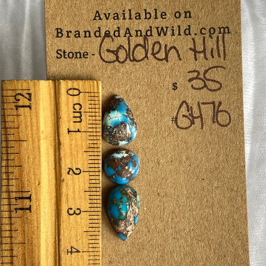 Golden Hill Cabochon - GH76