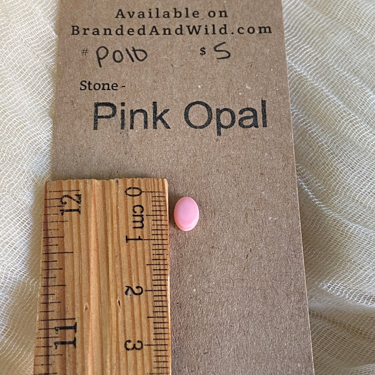 Pink Opal Cabochon - P010