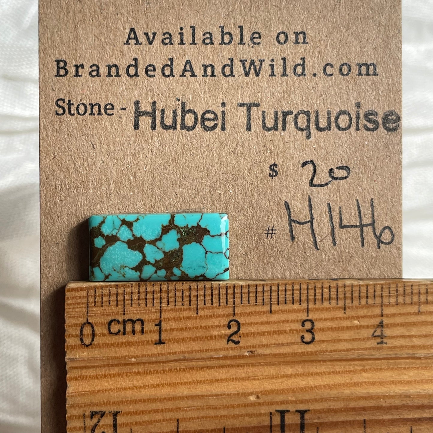 Hubei Turquoise Cabochon - H146 5E5D7D63-3541-46AE-8660-8184CF35E6D5 Brandedandwild.com