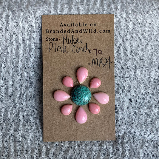 Hubei / Pink Conch Cabochon - Mix24