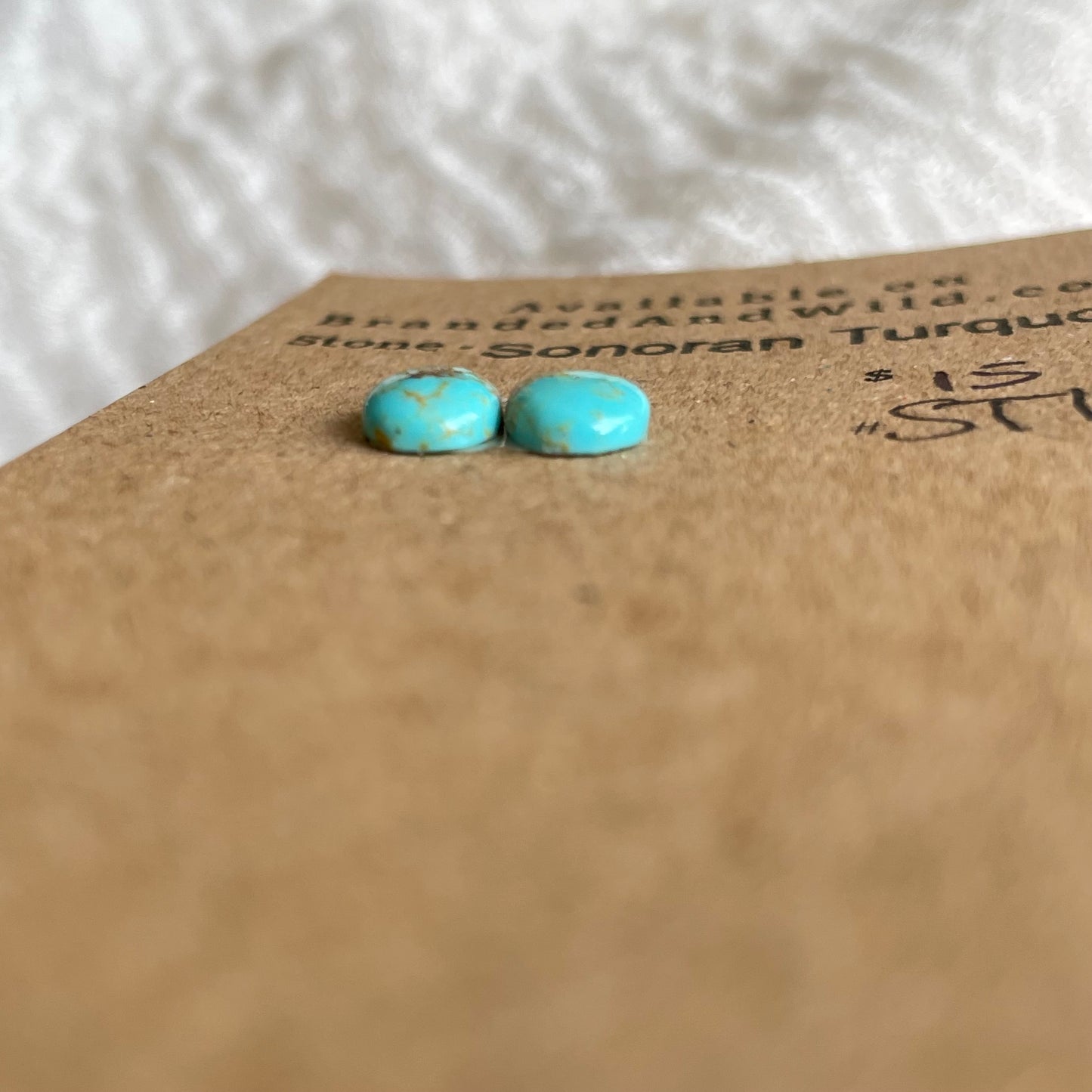 Sonoran Turquoise Cabochon - ST147 5E67A20C-5107-4466-860A-1BD557F12E7A Brandedandwild.com