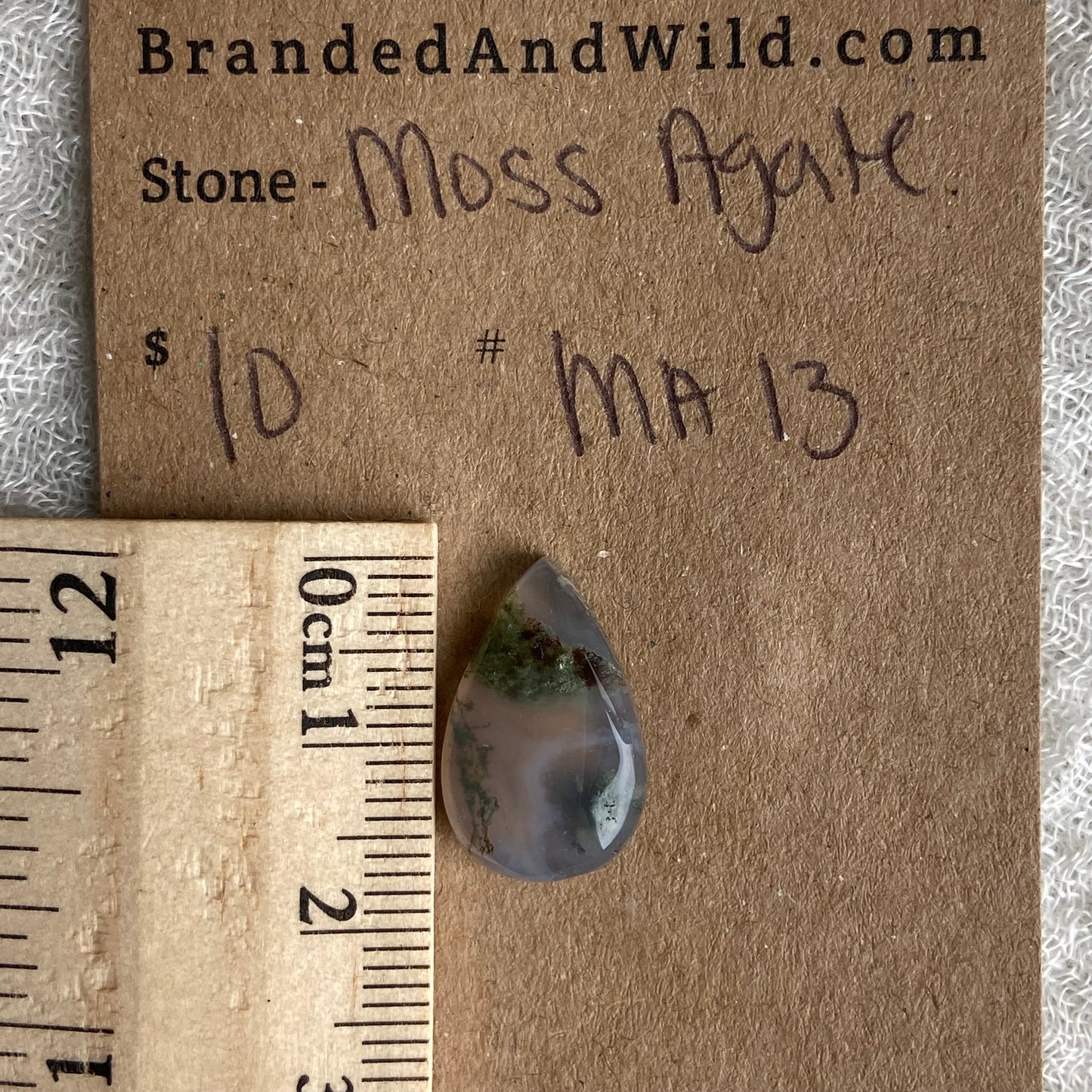 Moss Agate Cabochon - MA13