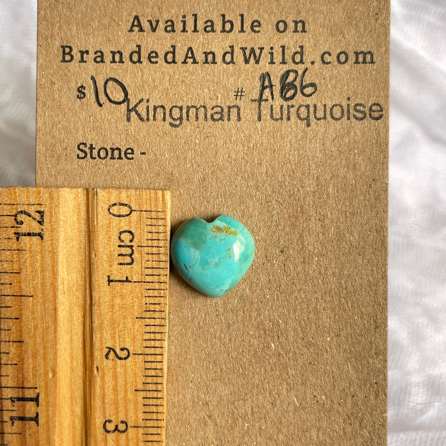 Kingman Turquoise Cabochon - KT86 5E7C318F-3735-4307-BABF-7D3F90E61B7B Brandedandwild.com