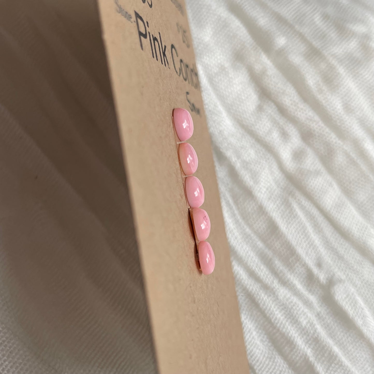 Pink Conch Cabochon - PC35 5E828FFC-7992-46B0-BF07-7B4B11CE7028 Brandedandwild.com