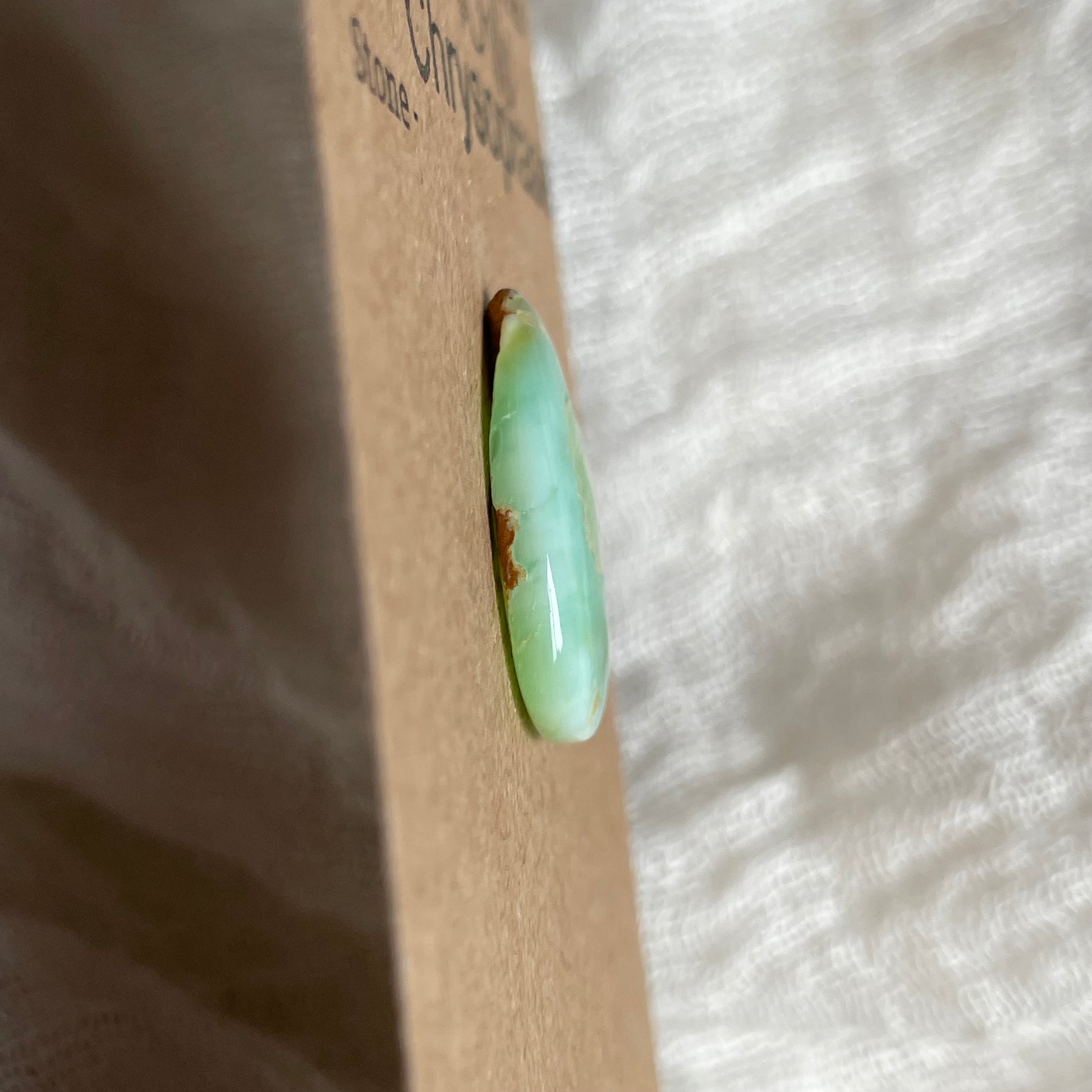 Chrysoprase Cabochon - Ch16 5E8E9D7F-0B37-47BD-8194-F8D8C7DA0410 Brandedandwild.com