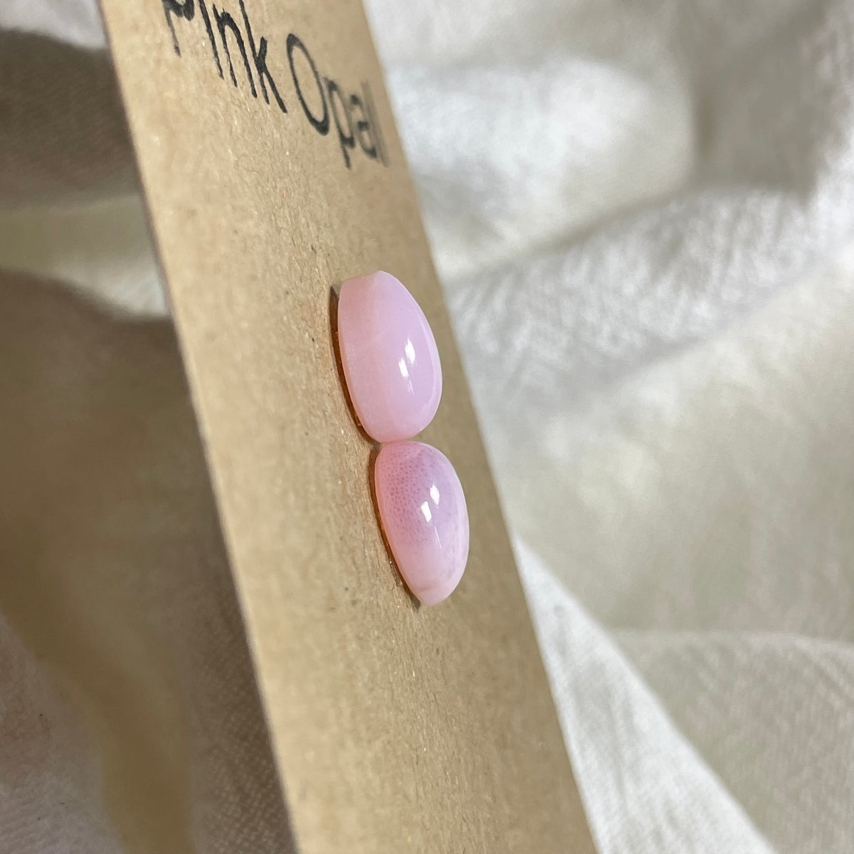 Pink Opal Cabochon - PO86 5E923430-D4C9-49ED-8956-B9551BE0C714 Brandedandwild.com