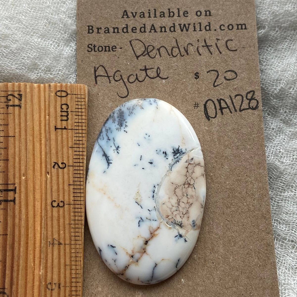 Dendritic Agate Cabochon - DA128